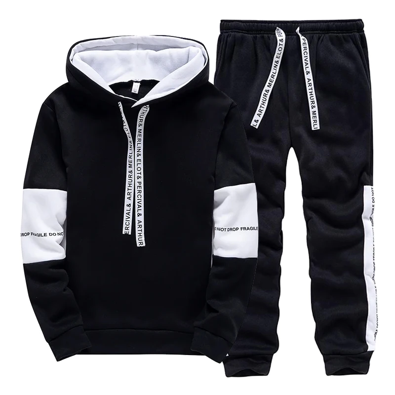 Winter Clothing Men - Conjunto Deportivo para Hombre en Blanco