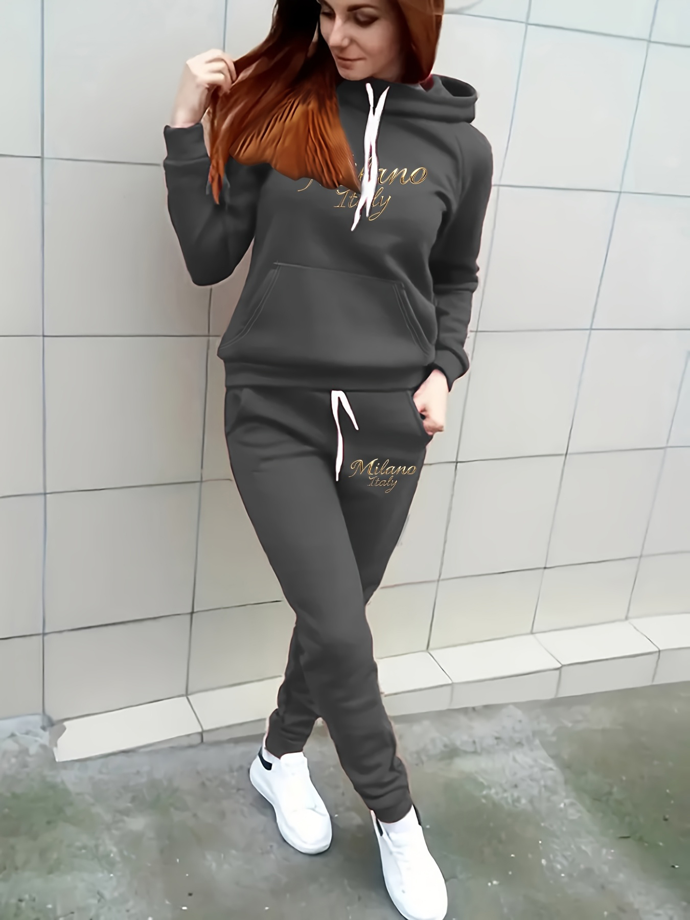 Winter Clothing Essentials For Women - Conjunto de Sudadera con Capucha y