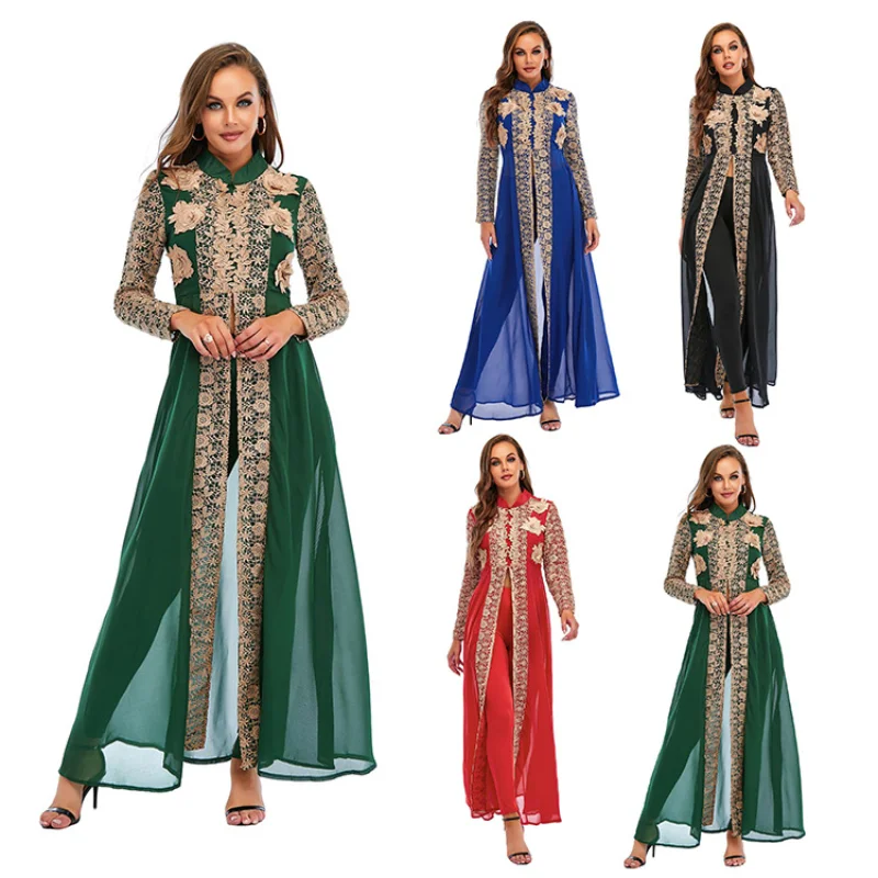 Winter Clothing Dubai - 2025 nuevas mujeres vestidos musulmanes vacaciones