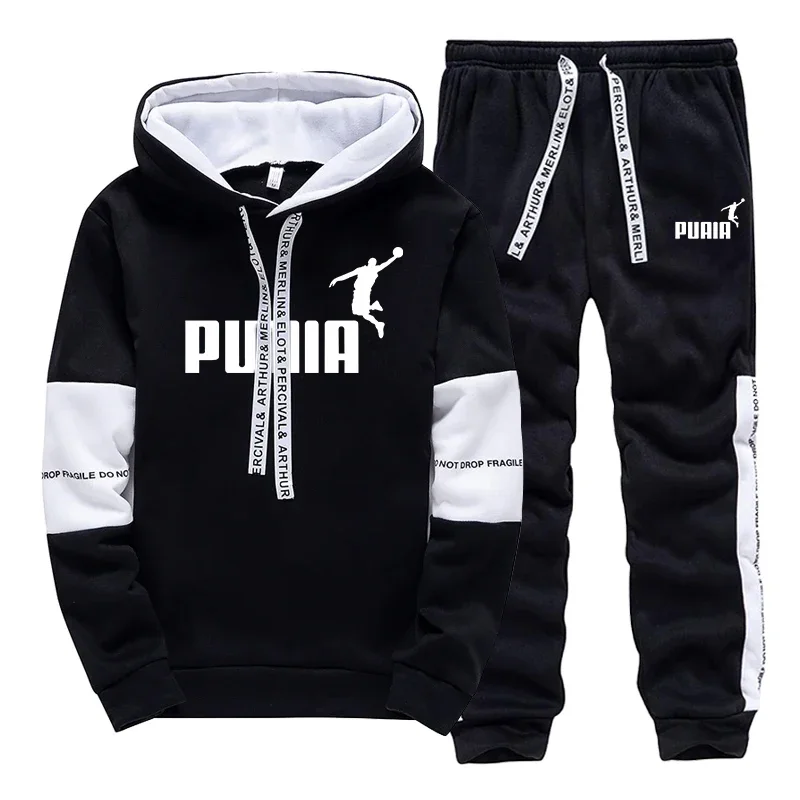 Winter Clothing Men - Conjunto Deportivo para Hombre, Sudadera con