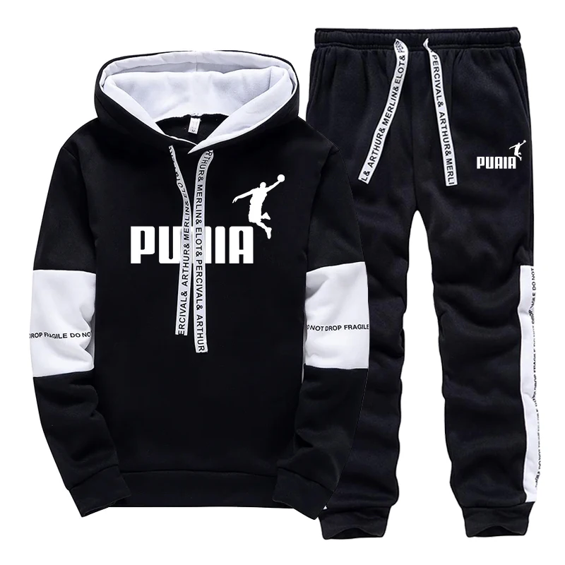 Winter Clothing Men - Conjunto Deportivo para Hombre, Sudadera con