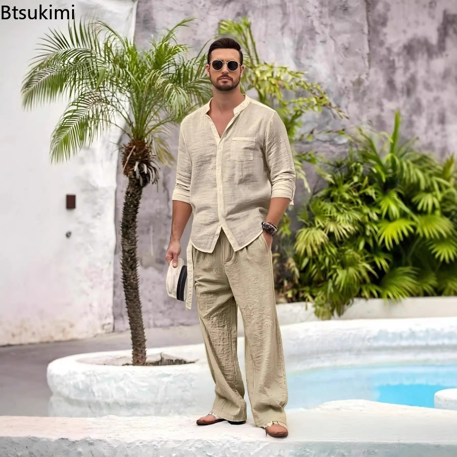Winter Clothing Men - Nuevo Conjunto Casual de 2 Piezas