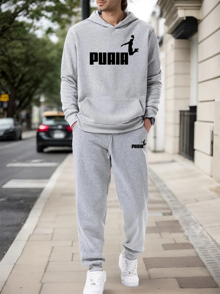 Winter Clothing Men - Conjunto para Hombre/Sudadera con Capucha/Pantalones 2026