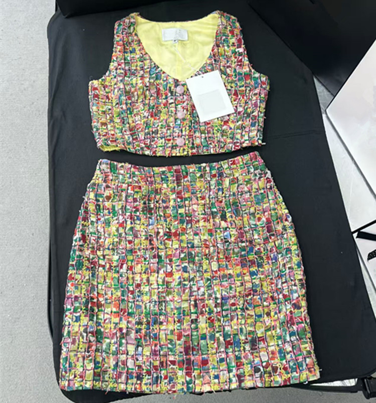 Winter Clothing Color - Conjunto de Falda y Top de