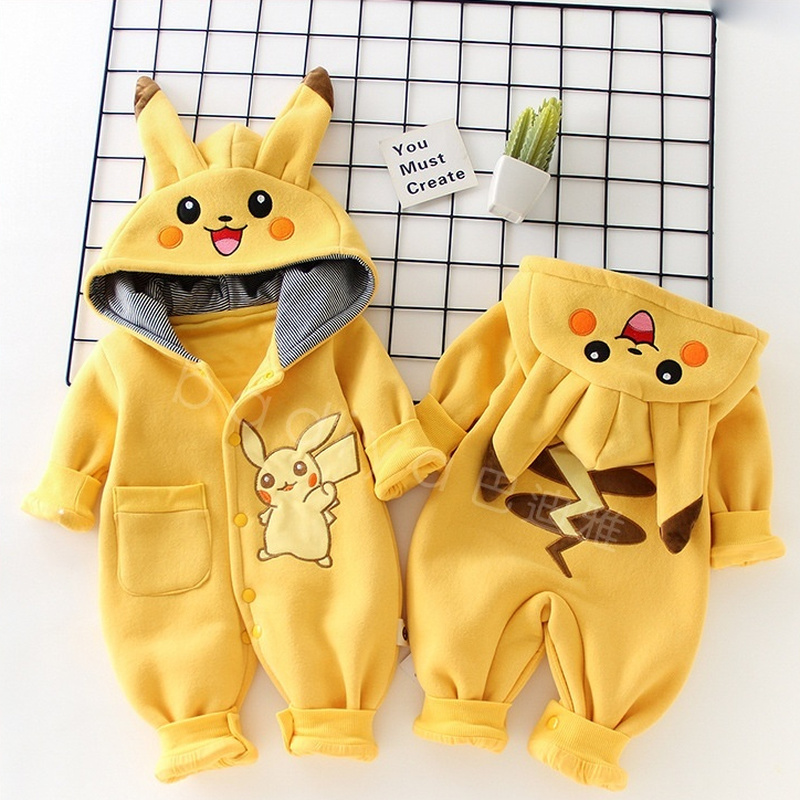 Winter Clothing Kids - Pijamas de Dibujos Animados de Pocket