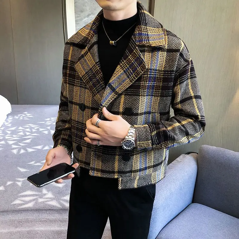 Quality Winter Clothing Jacket - Primavera otoño rompevientos abrigos masculinos cortos
