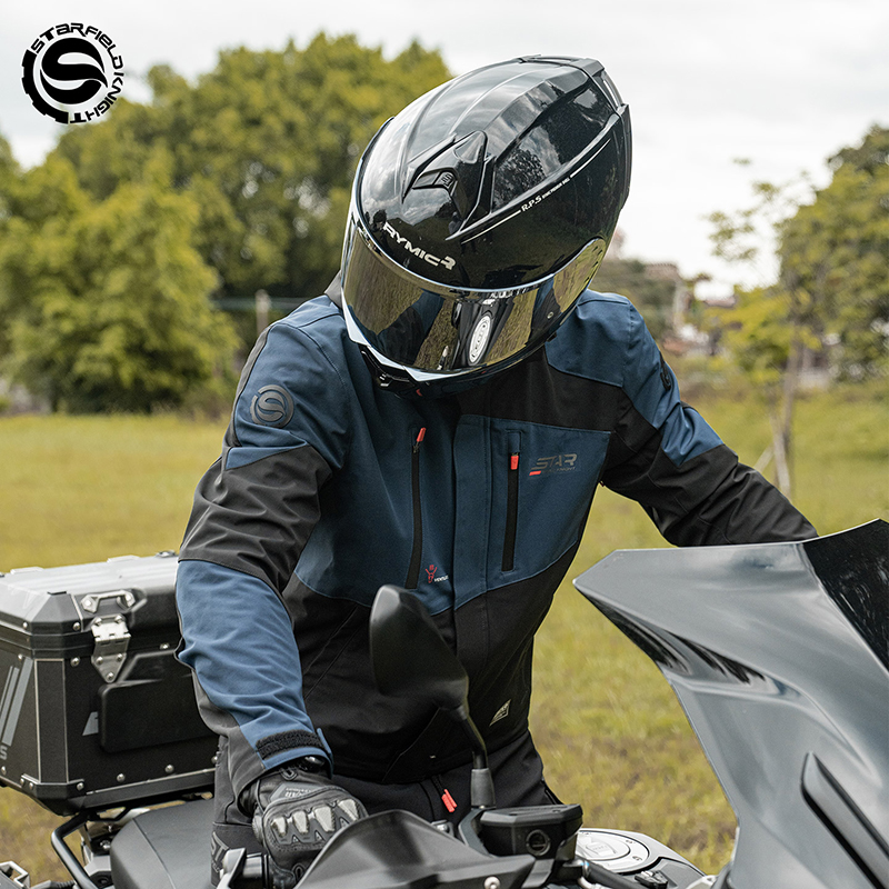Chaqueta de Motocicleta Negra  - Quality Winter Clothing Jacket reseña y precio