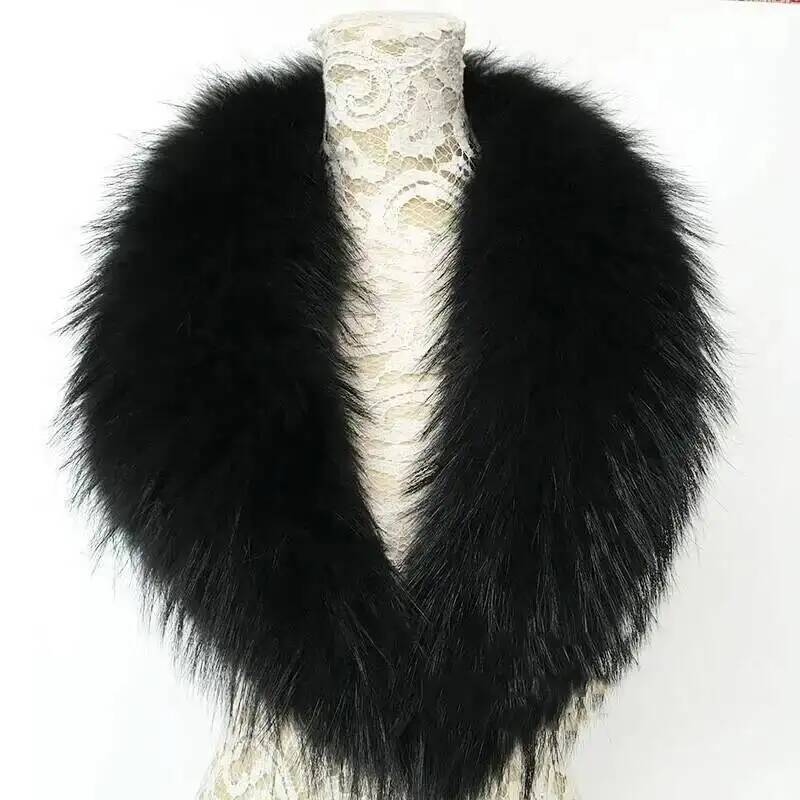 Bufanda de piel de mapache Nat - Winter Clothing Uae reseña y precio