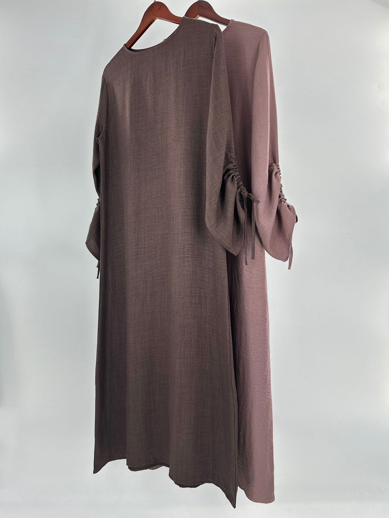 Vestido largo árabe Abaya vest - Winter Clothing Dubai reseña y precio