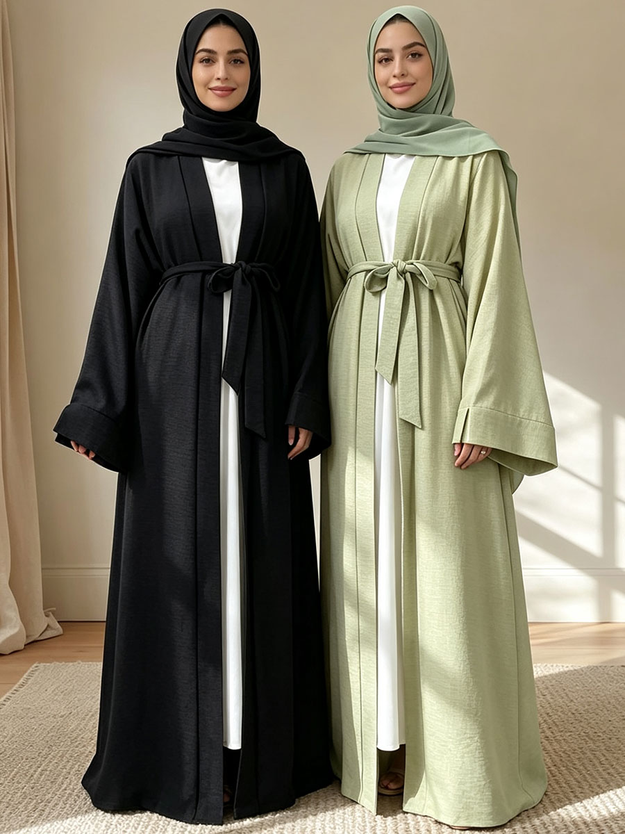 Vestido Abaya Casual para Muje - Winter Clothing Dubai reseña y precio