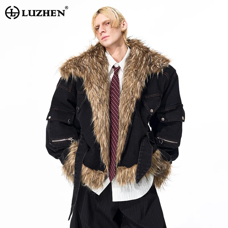 LUZHEN moda personalizada piel - Winter Clothing Uae reseña y precio