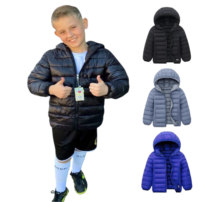 Chaquetas de plumón ligeras co - Winter Clothing Kids reseña y precio