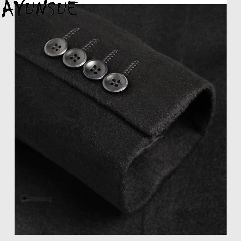 AYUNSUE Abrigos de Lana 80% pa - Quality Winter Clothing Jacket reseña y precio