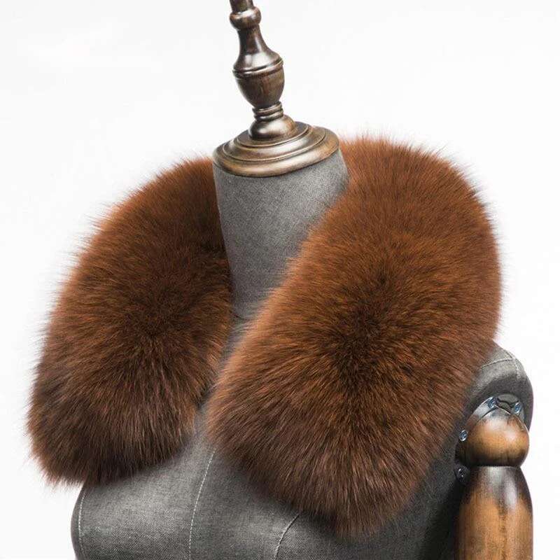 Bufanda de piel de zorro Natur - Winter Clothing Uae reseña y precio