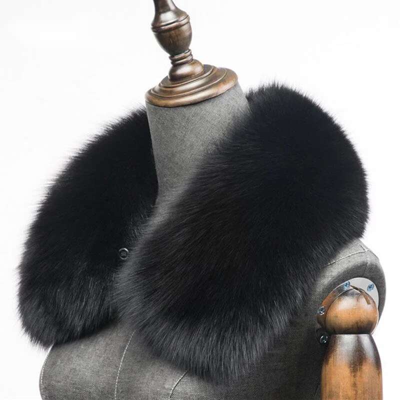 Bufanda de piel de zorro Natur - Winter Clothing Uae reseña y precio