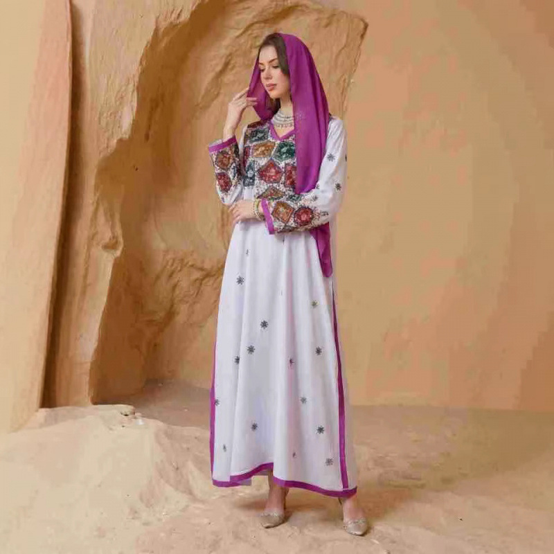Ad251116 Nuevo Vestido Largo B - Winter Clothing Dubai reseña y precio