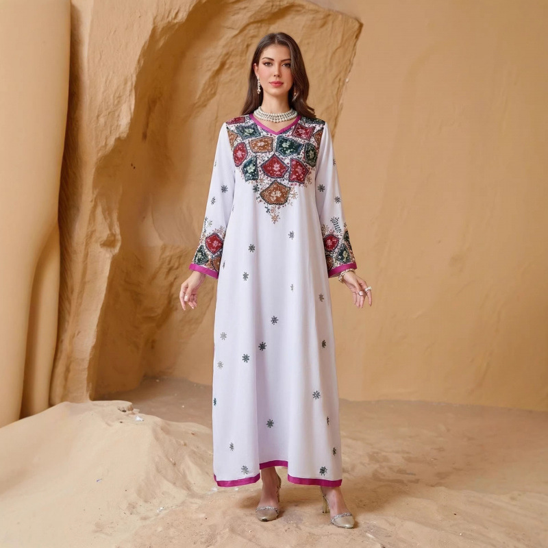 Ad251116 Nuevo Vestido Largo B - Winter Clothing Dubai reseña y precio