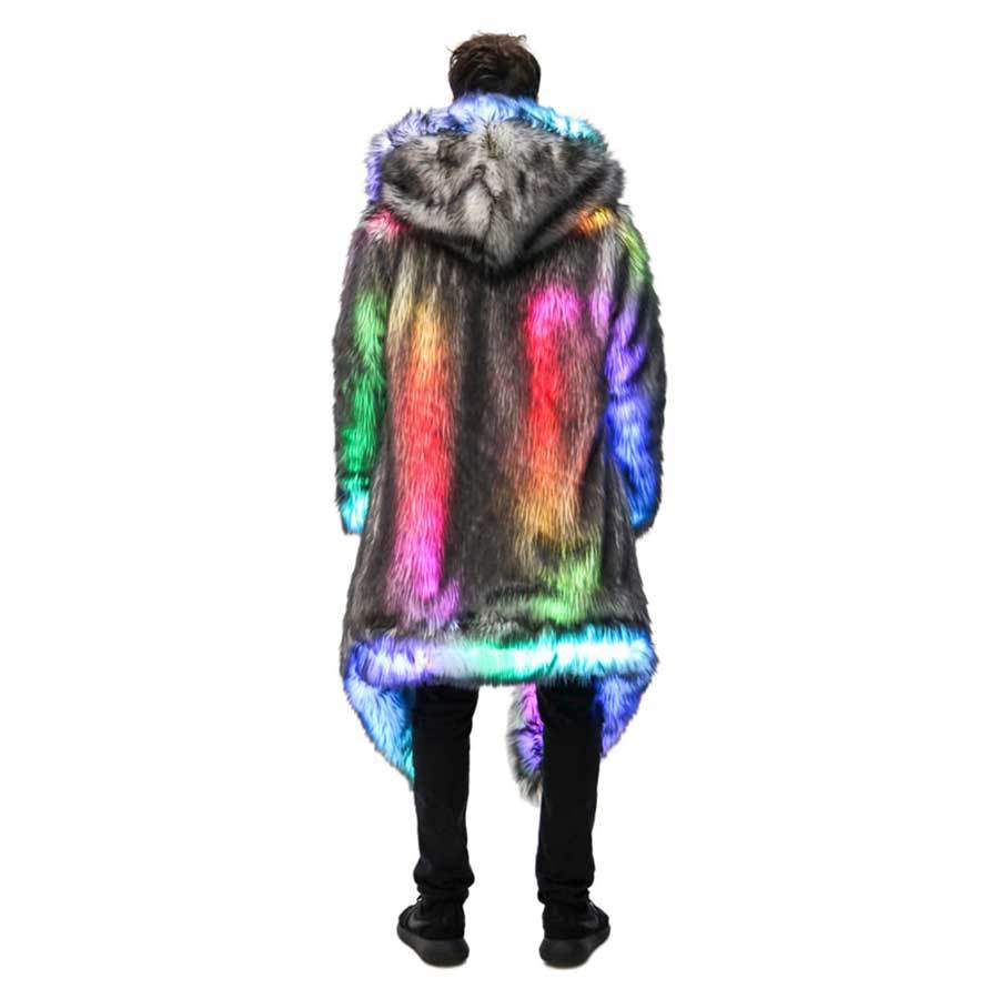 Abrigo de piel sintética para  - Winter Clothing Uae reseña y precio