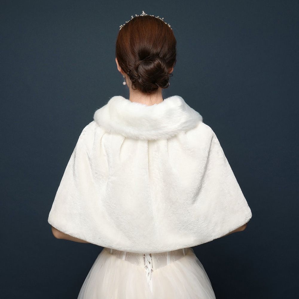 Estola blanca de invierno grue - Winter Clothing Color reseña y precio