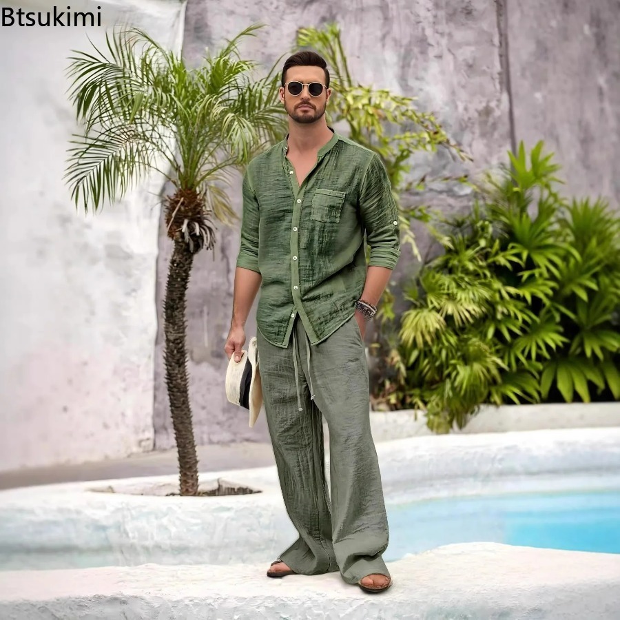 Nuevo Conjunto Casual de 2 Pie - Winter Clothing Men reseña y precio