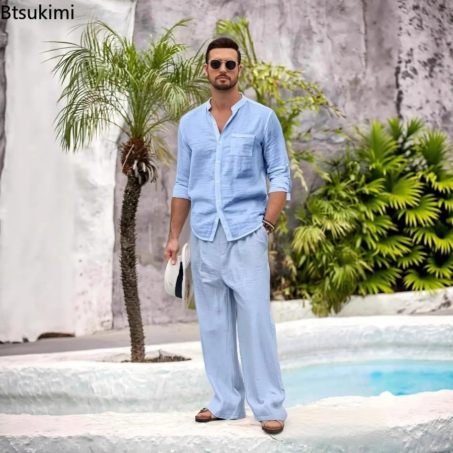 Nuevo Conjunto Casual de 2 Pie - Winter Clothing Men reseña y precio