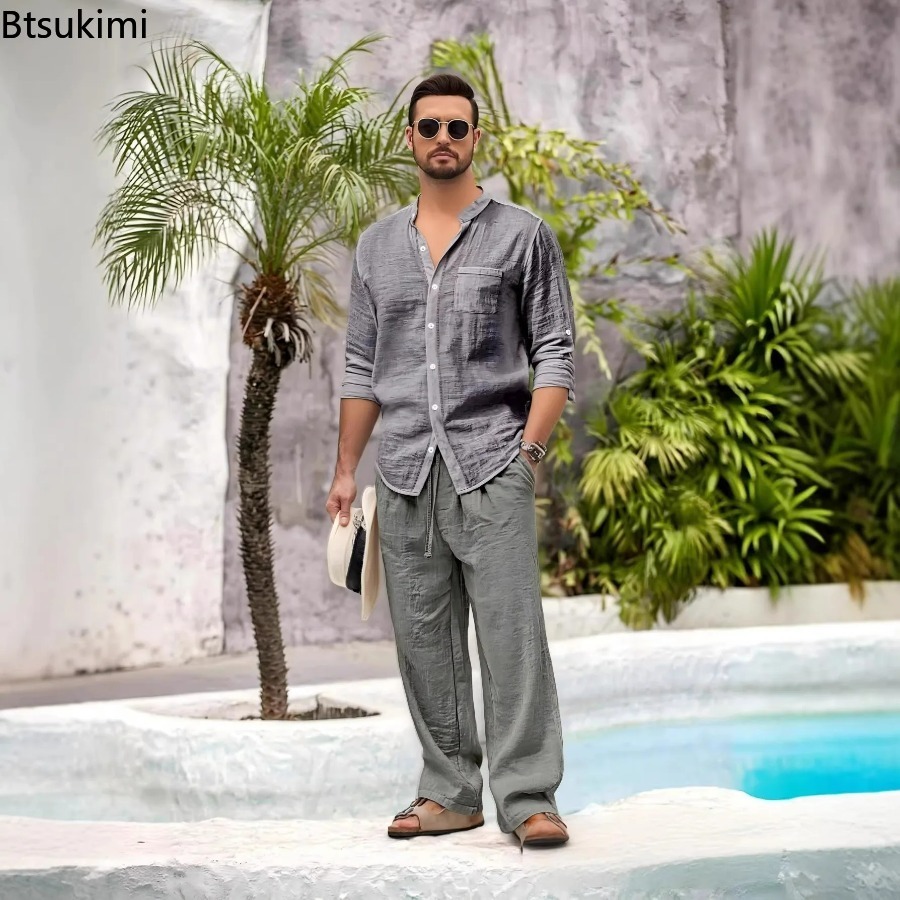 Nuevo Conjunto Casual de 2 Pie - Winter Clothing Men reseña y precio