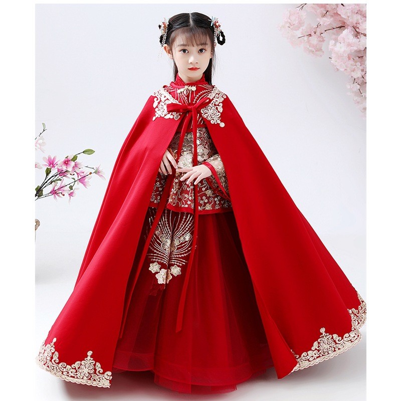 Traje Hanfu Cheongsam para Niñ - Winter Clothing Kids reseña y precio