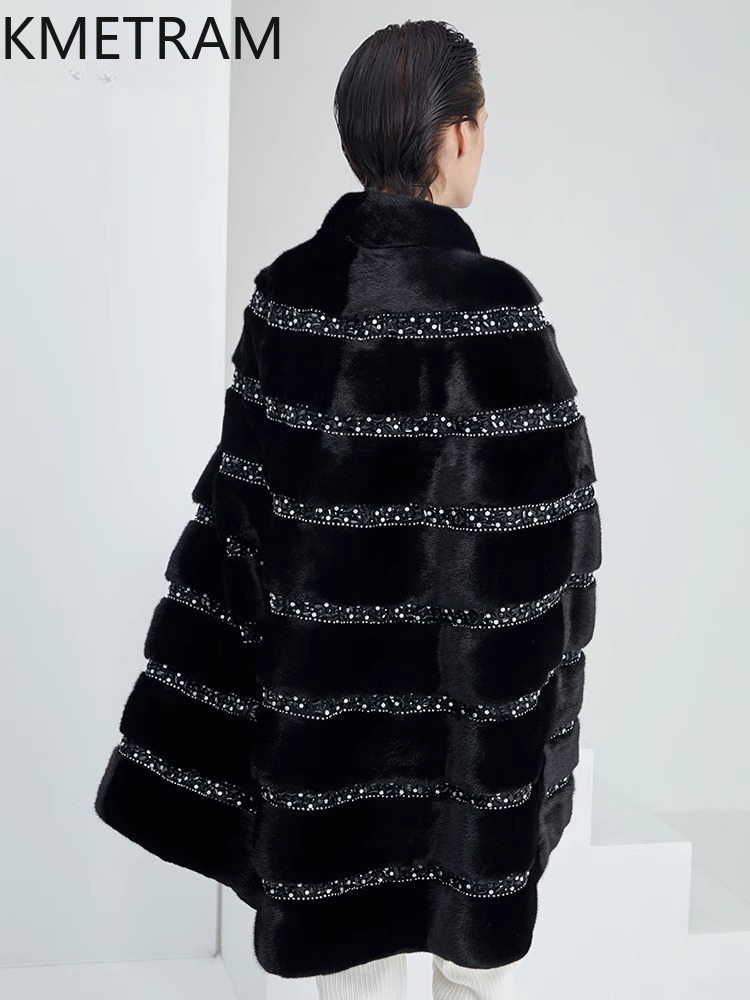 100% chaqueta de piel de visón - Quality Winter Clothing Jacket reseña y precio