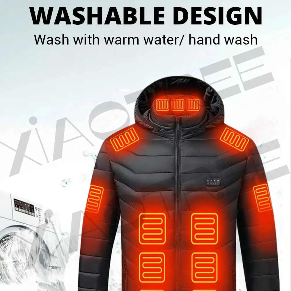Chaqueta calefactora de 28 áre - Winter Clothing Uae reseña y precio