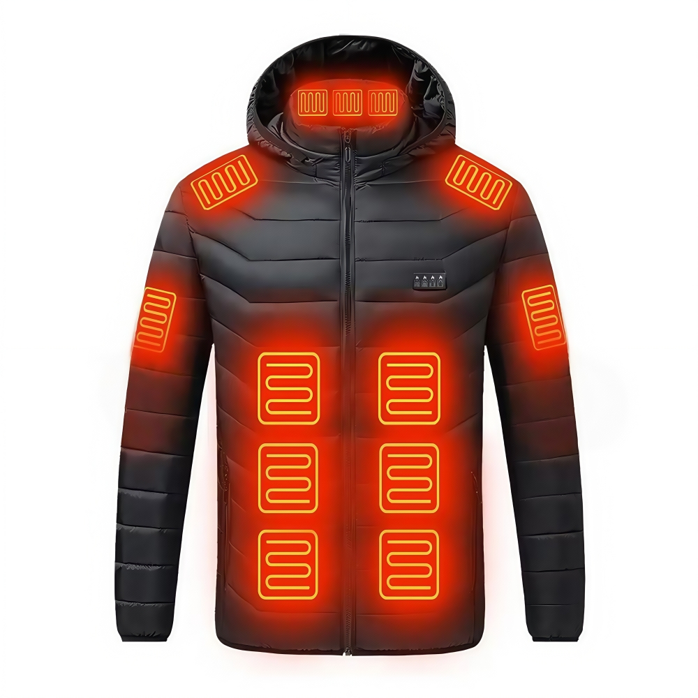 Chaqueta calefactora de 28 áre - Winter Clothing Uae reseña y precio