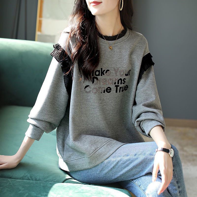 Jersey holgado gris para mujer - Winter Clothing Essentials For Women reseña y precio