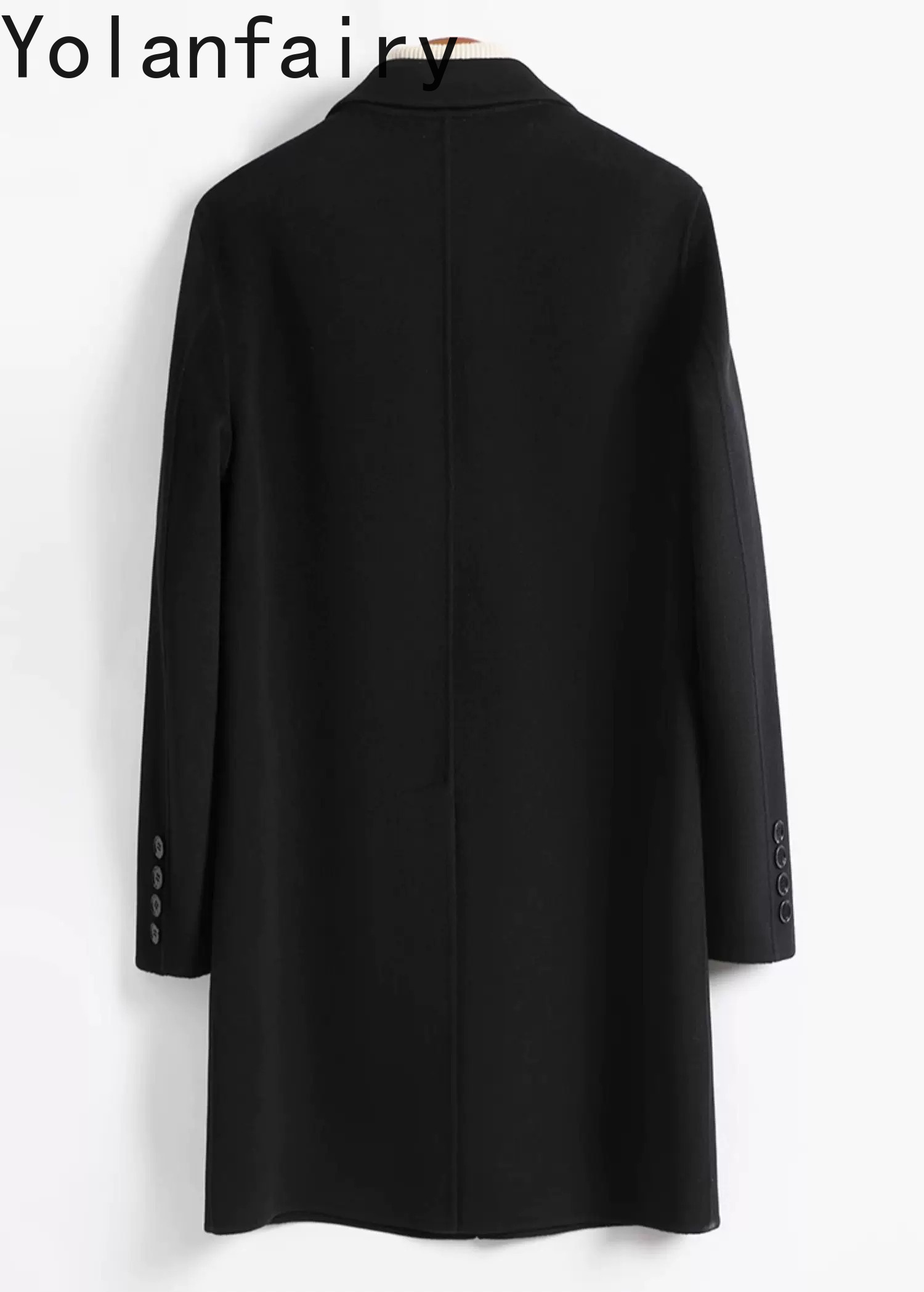 YOLANFAIRY Abrigos de lana 95% - Quality Winter Clothing Jacket reseña y precio