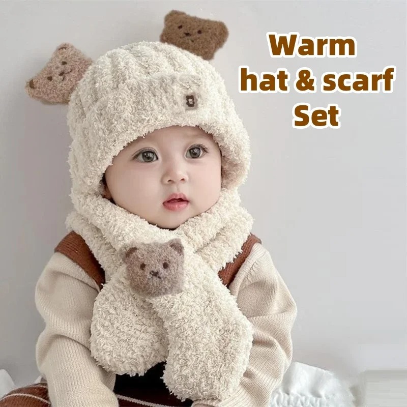 1-10 Uds. Conjunto de gorro y  - Winter Clothing Kids reseña y precio