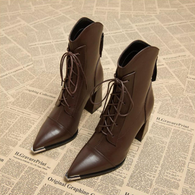 Botines de Mujer, zapatos de t - Winter Clothing For Women reseña y precio