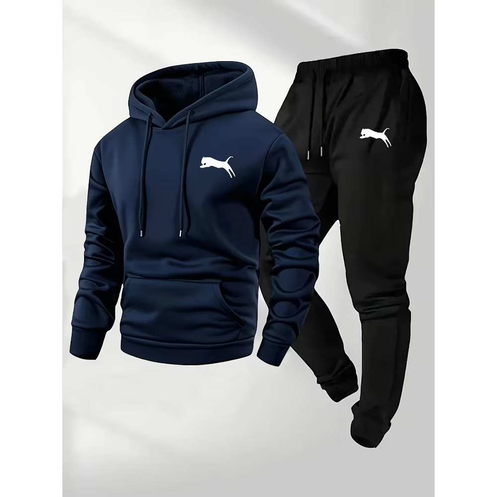 Conjunto de Sudadera con Capuc - Winter Clothing Men reseña y precio